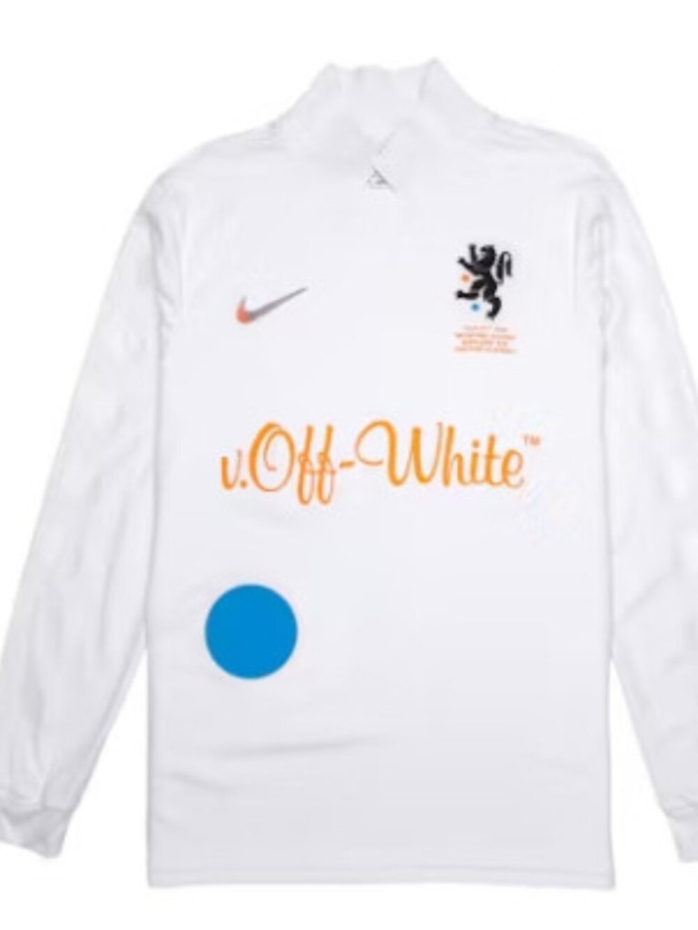 Nike Lab x OFF-WHITE MMW Mercurial NRG X FB Jersey SIZE L